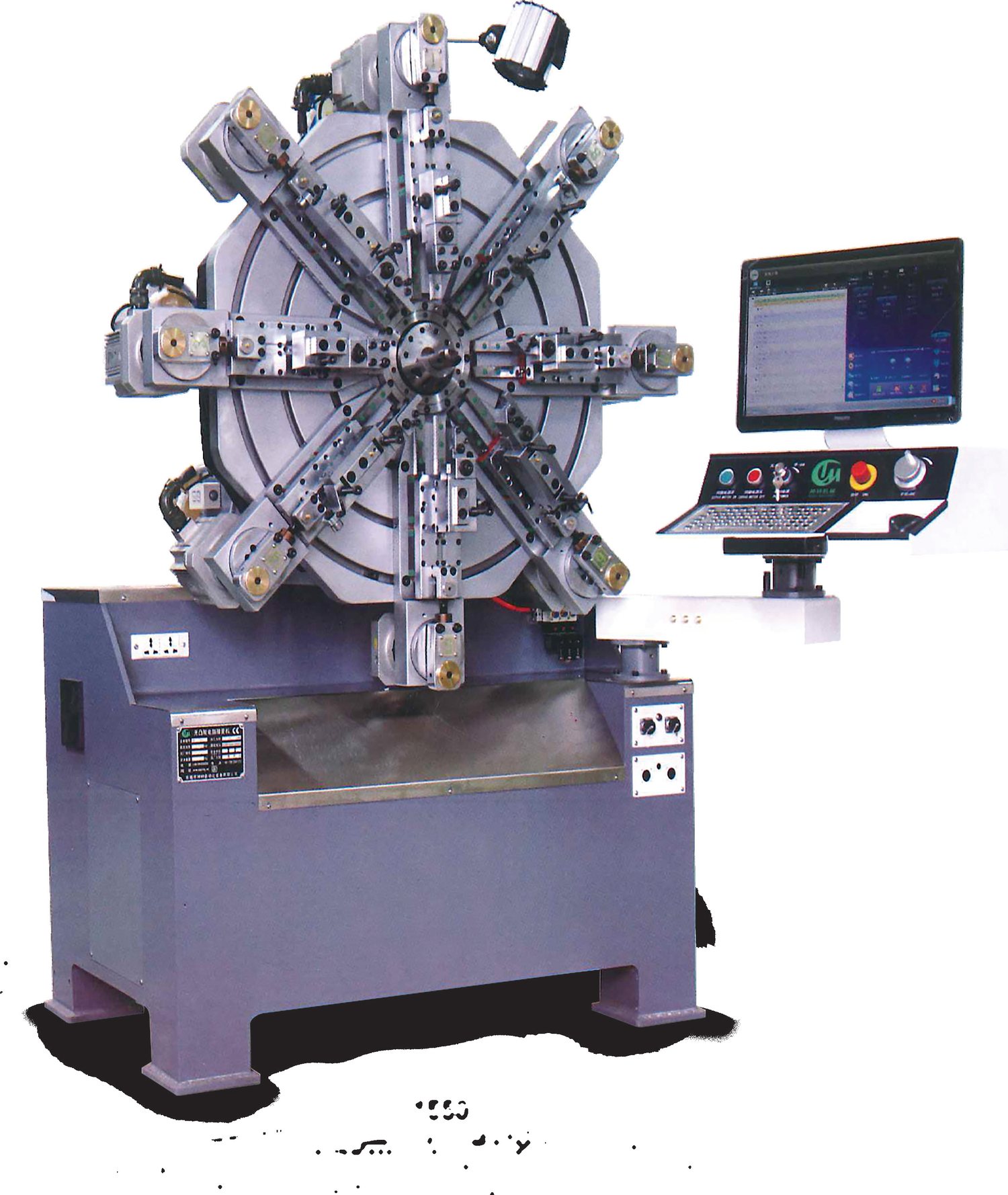 Máquina CNC para molas de tração e torção